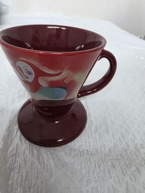 Frangelico Liqueur Demitasse Coffee Espresso Cup Linda Frichtel 1990s Vintage